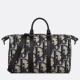 Replica Dior Weekender 40 Bag in Beige Maxi Dior Oblique Jacquard