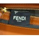 Replica Fendi Medium Baguette Bag in Brown FF Nappa Leather