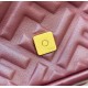 Replica Fendi Medium Baguette Bag in Burgundy FF Nappa Leather