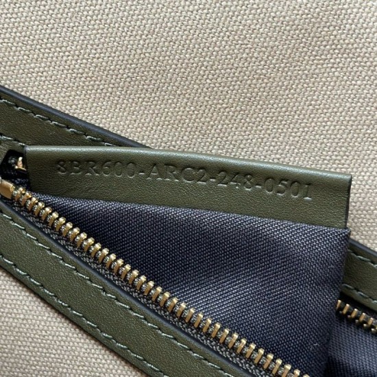 Fake Fendi Baguette Medium Bag in Canvas with Multicolor FF Embroidery Replica