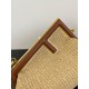 Fake Fendi First Small Bag in Natural Raffia Straw Replica