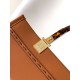 Replica Fendi Sunshine Small Tote Bag In Brown Calfskin