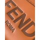 Replica Fendi Sunshine Small Tote Bag In Brown Calfskin