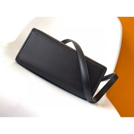 Replica Fendi Sunshine Small Tote Bag In Black Calfskin