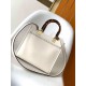 Replica Fendi Sunshine Small Tote Bag In White Calfskin