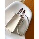 Replica Fendi Sunshine Small Tote Bag In White Calfskin