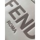 Replica Fendi Sunshine Small Tote Bag In White Calfskin