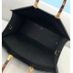 Replica Fendi Sunshine Medium Shopper Bag In Black Calfskin