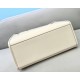 Fake Fendi Sunshine Medium Shopper Bag In White Calfskin Replica