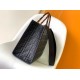 Replica Fendi Sunshine Medium Tote Bag In Black FF Calfskin