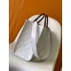 Replica Fendi Sunshine Medium Tote Bag In White FF Calfskin