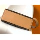 Replica Fendi Sunshine Medium Tote Bag in Brown FF Jacquard Fabric