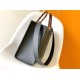 Replica Fendi Sunshine Medium Tote Bag in Black Leather with Python Logo