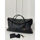 Replica Saint Laurent Es Giant Travel Bag In Black Quilted Leather