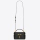 Replica Saint Laurent Gaby Mini Vanity Bag in Black Lambskin