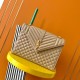 Replica Saint Laurent Envelope Large Bag In Beige Matelasse Grained Leather