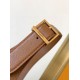 Replica Saint Laurent Le 5 À 7 Supple Small Hobo Bag in Brown Leather Replica Saint Laurent Le 5 À 7 Supple Small Hobo Bag in Brown Leather