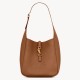 Replica Saint Laurent Le 5 À 7 Supple Small Hobo Bag in Brown Leather Replica Saint Laurent Le 5 À 7 Supple Small Hobo Bag in Brown Leather