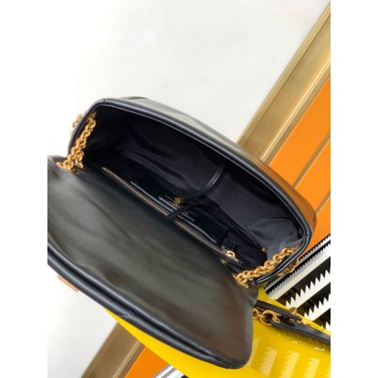 Replica Saint Laurent Jamie 4.3 Small Bag in Black Lambskin