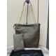 Replica Saint Laurent Jamie 4.3 Pochon Bag in Khaki Green Lambskin