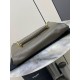 Replica Saint Laurent Jamie 4.3 Pochon Bag in Khaki Green Lambskin