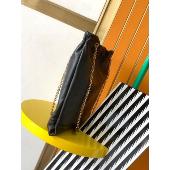 Fake Saint Laurent Jamie 4.3 Pochon Bag in Black Lambskin Replica Fake Saint Laurent Jamie 4.3 Pochon Bag in Black Lambskin Replica