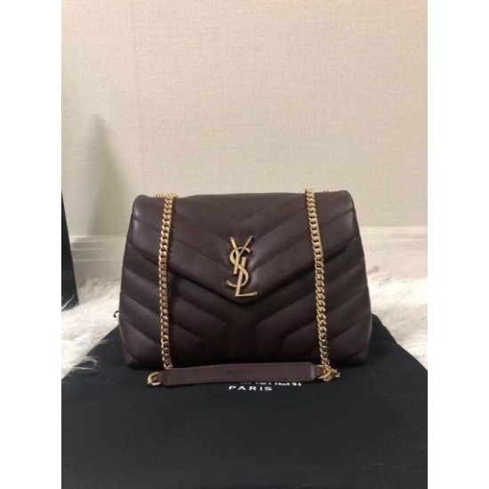 Replica Saint Laurent Loulou Small Bag In Bordeaux Matelasse Leather Fake Saint Laurent Loulou Small Bag In Bordeaux Matelasse Leather Replica