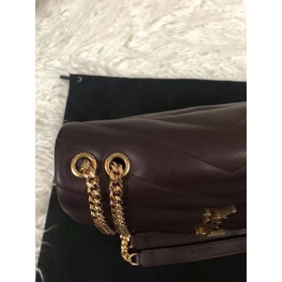 Replica Saint Laurent Loulou Small Bag In Bordeaux Matelasse Leather Fake Saint Laurent Loulou Small Bag In Bordeaux Matelasse Leather Replica