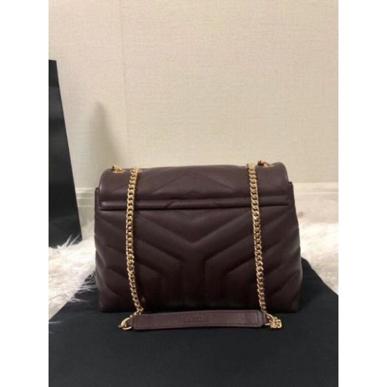 Replica Saint Laurent Loulou Small Bag In Bordeaux Matelasse Leather Fake Saint Laurent Loulou Small Bag In Bordeaux Matelasse Leather Replica