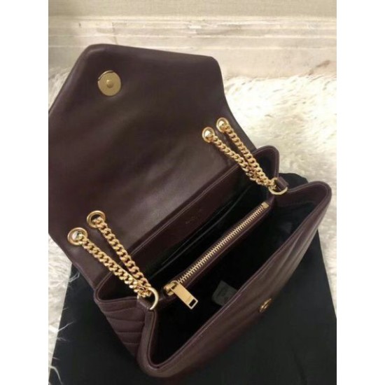 Replica Saint Laurent Loulou Small Bag In Bordeaux Matelasse Leather Fake Saint Laurent Loulou Small Bag In Bordeaux Matelasse Leather Replica