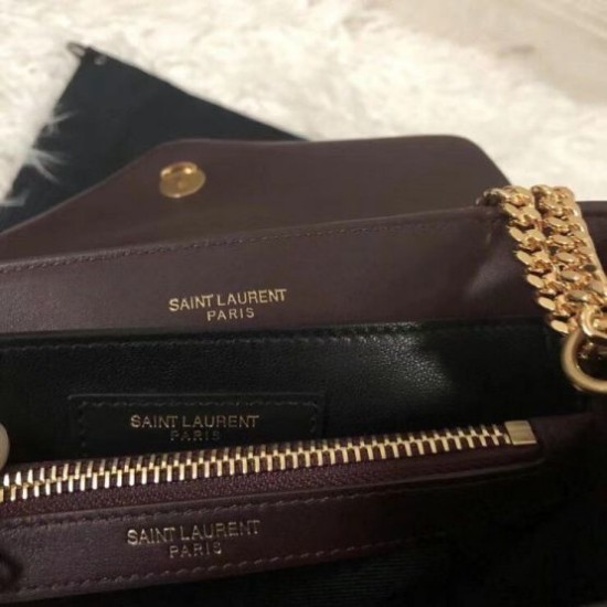 Replica Saint Laurent Loulou Small Bag In Bordeaux Matelasse Leather Fake Saint Laurent Loulou Small Bag In Bordeaux Matelasse Leather Replica