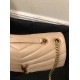 Replica Saint Laurent Loulou Medium Bag In Beige Matelasse Leather