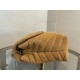 Fake Saint Laurent Loulou Medium Bag In Brown Suede Leather Replica