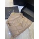 Fake Saint Laurent Small Loulou Puffer Bag In Beige Lambskin Replica