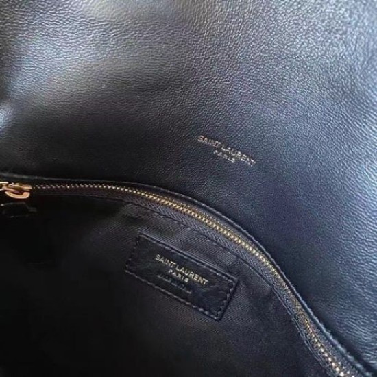 Fake Saint Laurent Loulou Small Bag In Noir Matelasse Leather Replica Fake Saint Laurent Loulou Small Bag In Noir Matelasse Leather Replica