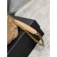 Fake Saint Laurent Loulou Small Bag In Beige Shearling Replica