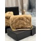 Fake Saint Laurent Loulou Small Bag In Beige Shearling Replica