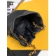 Fake Saint Laurent Le Maillon Hook Bucket Bag In Black Lambskin Replica