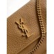 Replica Saint Laurent Niki Medium Chain Bag in Dark Cork Grained Lambskin