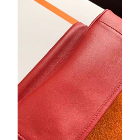 Fake Saint Laurent Niki Medium Bag In Red Lambskin Replica Fake Saint Laurent Niki Medium Bag In Red Lambskin Replica