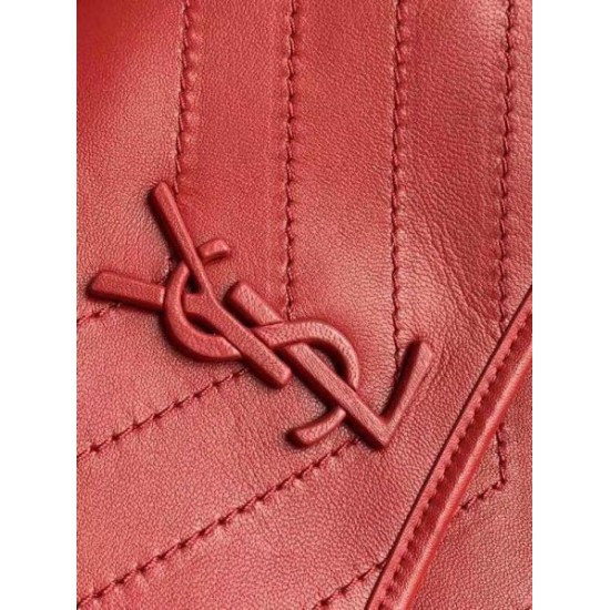 Fake Saint Laurent Niki Medium Bag In Red Lambskin Replica Fake Saint Laurent Niki Medium Bag In Red Lambskin Replica