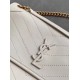 Replica Saint Laurent Niki Medium Bag In White Lambskin