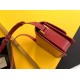Replica Saint Laurent Solferino Medium Bag In Red Calfskin