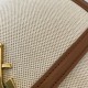 Fake Saint Laurent Solferino Medium Bag In Canvas with Calfskin Replica Replica Saint Laurent Solferino Medium Bag In Canvas with Calfskin
