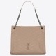 Fake Saint Laurent Medium Niki Shopping Bag In Sand Leather Replica