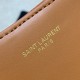 Replica Saint Laurent Mini Toy Shopping Bag in Brown Calfskin