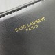 Replica Saint Laurent Mini Toy Shopping Bag in Black Calfskin