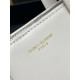 Fake Saint Laurent Mini Toy Shopping Bag in White Calfskin Replica