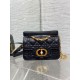 Fake Dior Mini Jolie Top Handle Bag Black Cannage Calfskin Replica