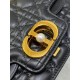 Fake Dior Mini Jolie Top Handle Bag Black Cannage Calfskin Replica